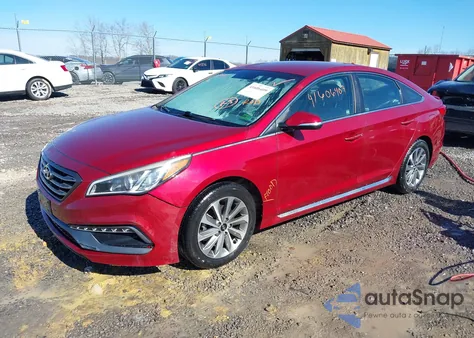 2015 Hyundai Sonata Sport from USA, damaged, VIN 5NPE34AF2FH186921